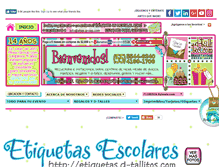 Tablet Screenshot of etiquetas.d-tallitos.com